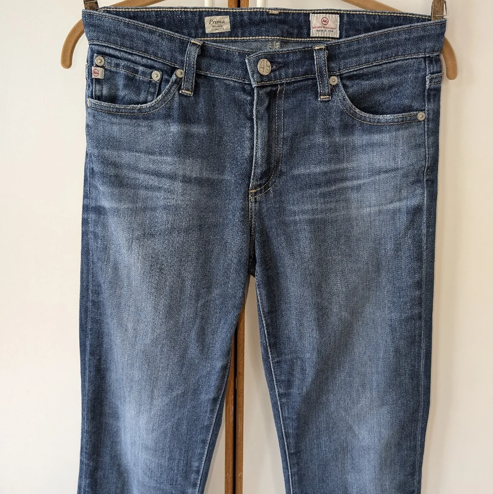 AG Prima Cigarette Ankle Jeans 27 11 Year Wash SLA - Picture 8 of 11